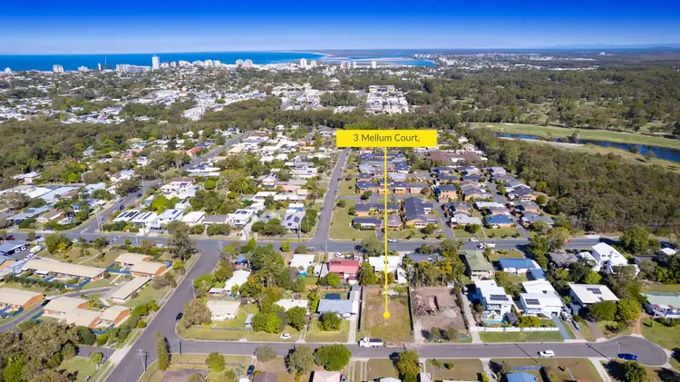 Fifth view of Homely land listing, 3 Mellum Court, Dicky Beach QLD 4551