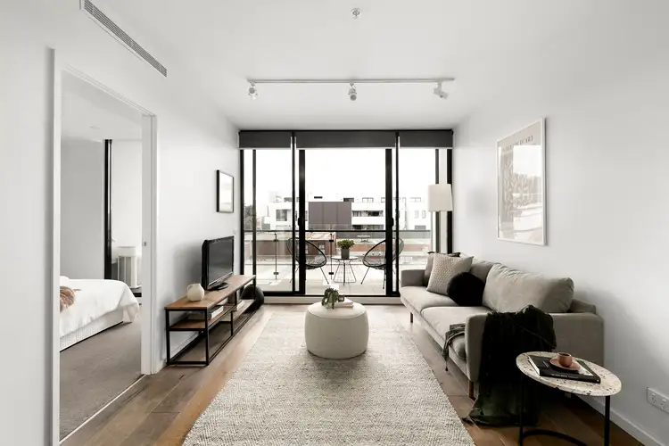Second view of Homely apartment listing, 218/360 Lygon Street, Brunswick East VIC 3057