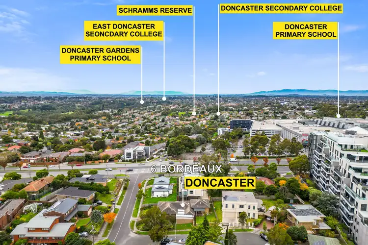 Second view of Homely house listing, 6 Bordeaux Street, Doncaster VIC 3108