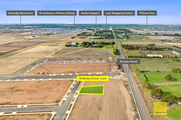 Second view of Homely land listing, 18 Danby Street, Lara VIC 3212