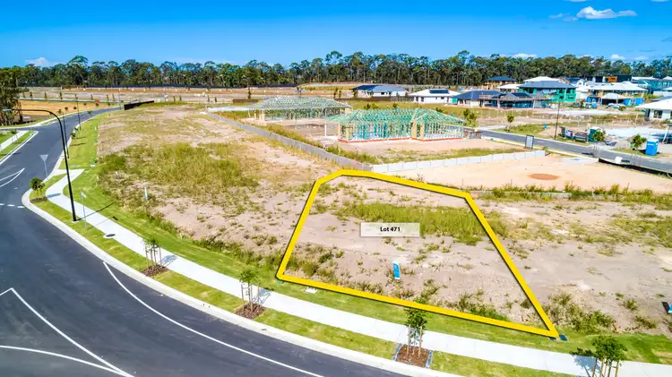 Main view of Homely land listing, Lot 471 Foreshore Street, Coomera QLD 4209