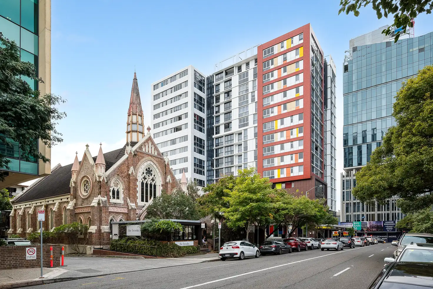 Main view of Homely apartment listing, 208/128 Brookes Street, Fortitude Valley QLD 4006