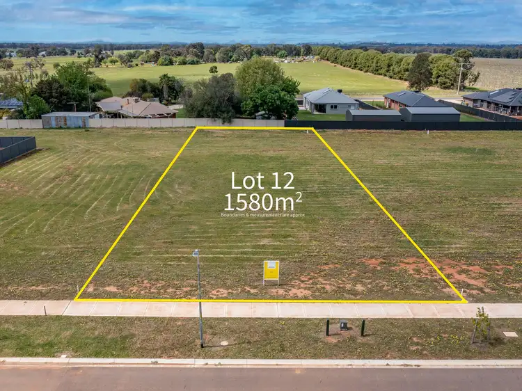 Main view of Homely land listing, Lot 12 16 Vintage Drive, Wahgunyah VIC 3687