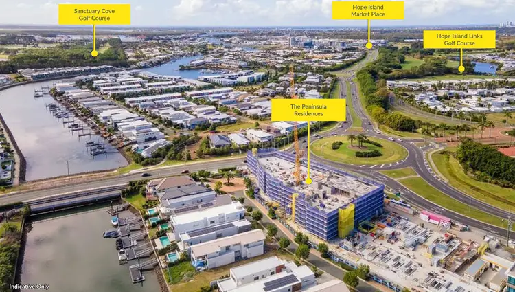 Second view of Homely apartment listing, 5331 'The Peninsula' Harbourview Drive, Hope Island QLD 4212