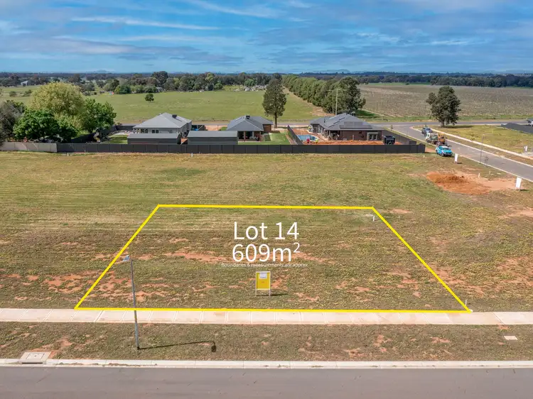 Main view of Homely land listing, Lot 14 12 Vintage Drive, Wahgunyah VIC 3687