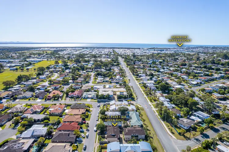 Second view of Homely townhouse listing, 2/10 Fleet Drive, Kippa-Ring QLD 4021