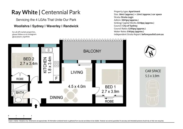 Seventh view of Homely apartment listing, 12/57-67 Cook Road, Centennial Park NSW 2021