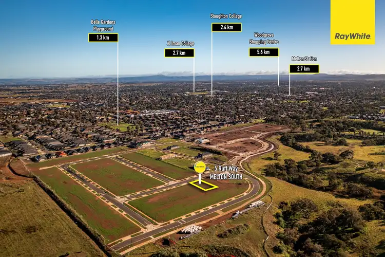 Fourth view of Homely land listing, 5 Ruff Way, Melton South VIC 3338