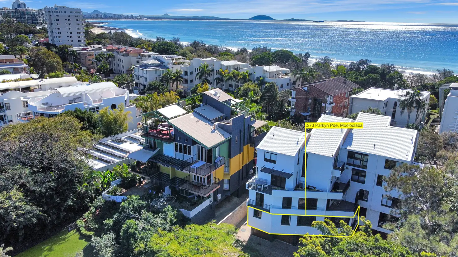 Main view of Homely unit listing, 2/73 Parkyn Parade, Mooloolaba QLD 4557