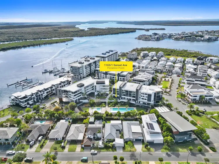 Fifth view of Homely apartment listing, 1103/1 Sunset Avenue, Paradise Point QLD 4216