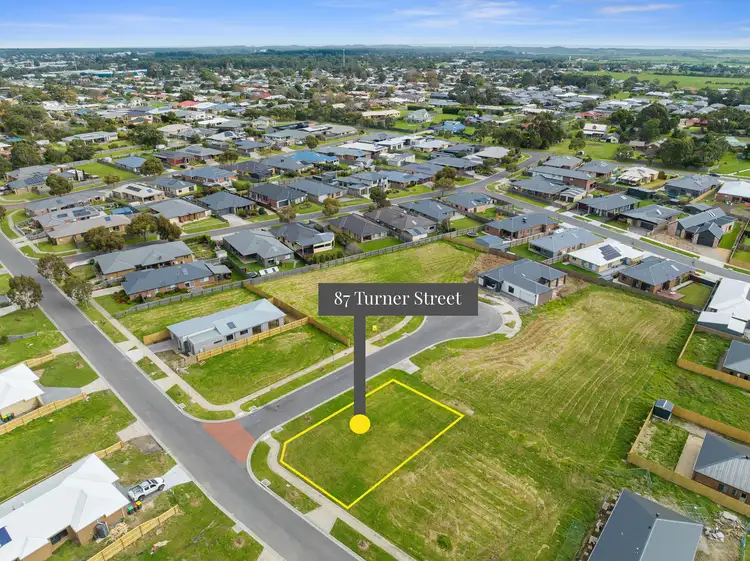 Main view of Homely land listing, 87 Turner Street, Wonthaggi VIC 3995