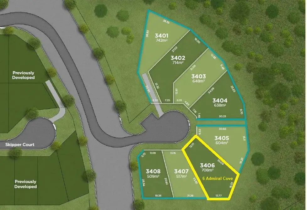 Main view of Homely land listing, 6 Admiral Cove, Trinity Beach QLD 4879