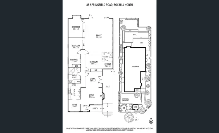 Third view of Homely house listing, 65 Springfield Road, Box Hill North VIC 3129