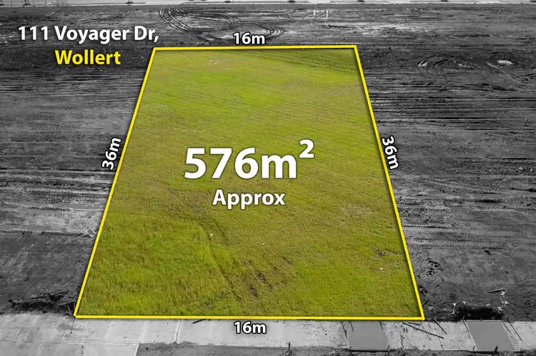 Main view of Homely land listing, 111 Voyager Drive, Wollert VIC 3750