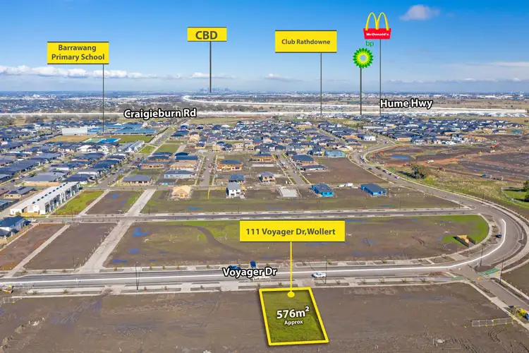 Third view of Homely land listing, 111 Voyager Drive, Wollert VIC 3750