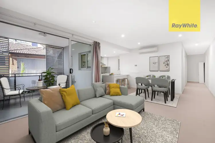 Main view of Homely apartment listing, 302/25 Campbell Street, Parramatta NSW 2150