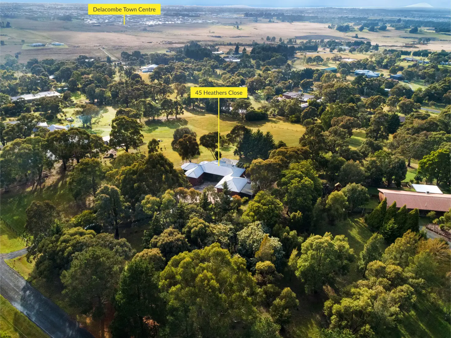 Main view of Homely house listing, 45 Heather Close, Smythes Creek VIC 3351