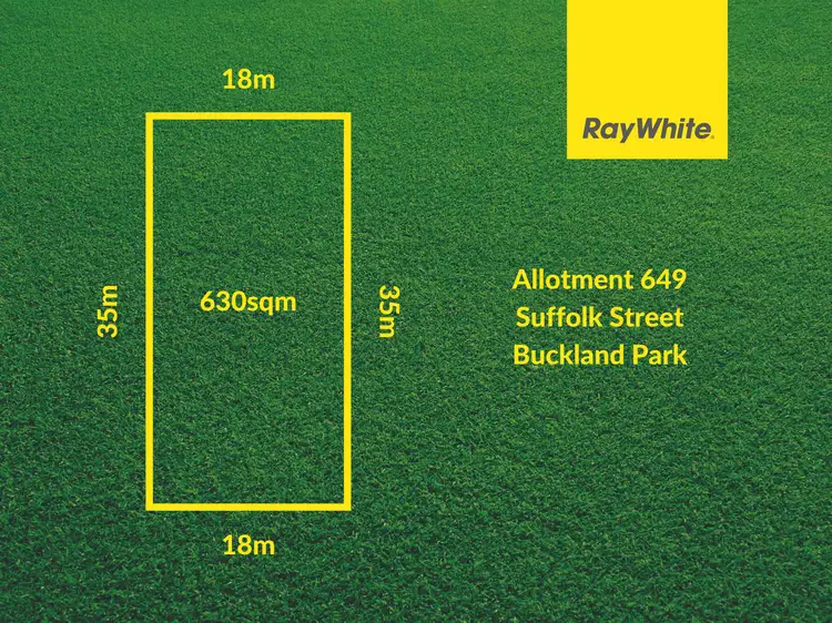 LOT 649 Suffolk Street, Buckland Park SA 5120