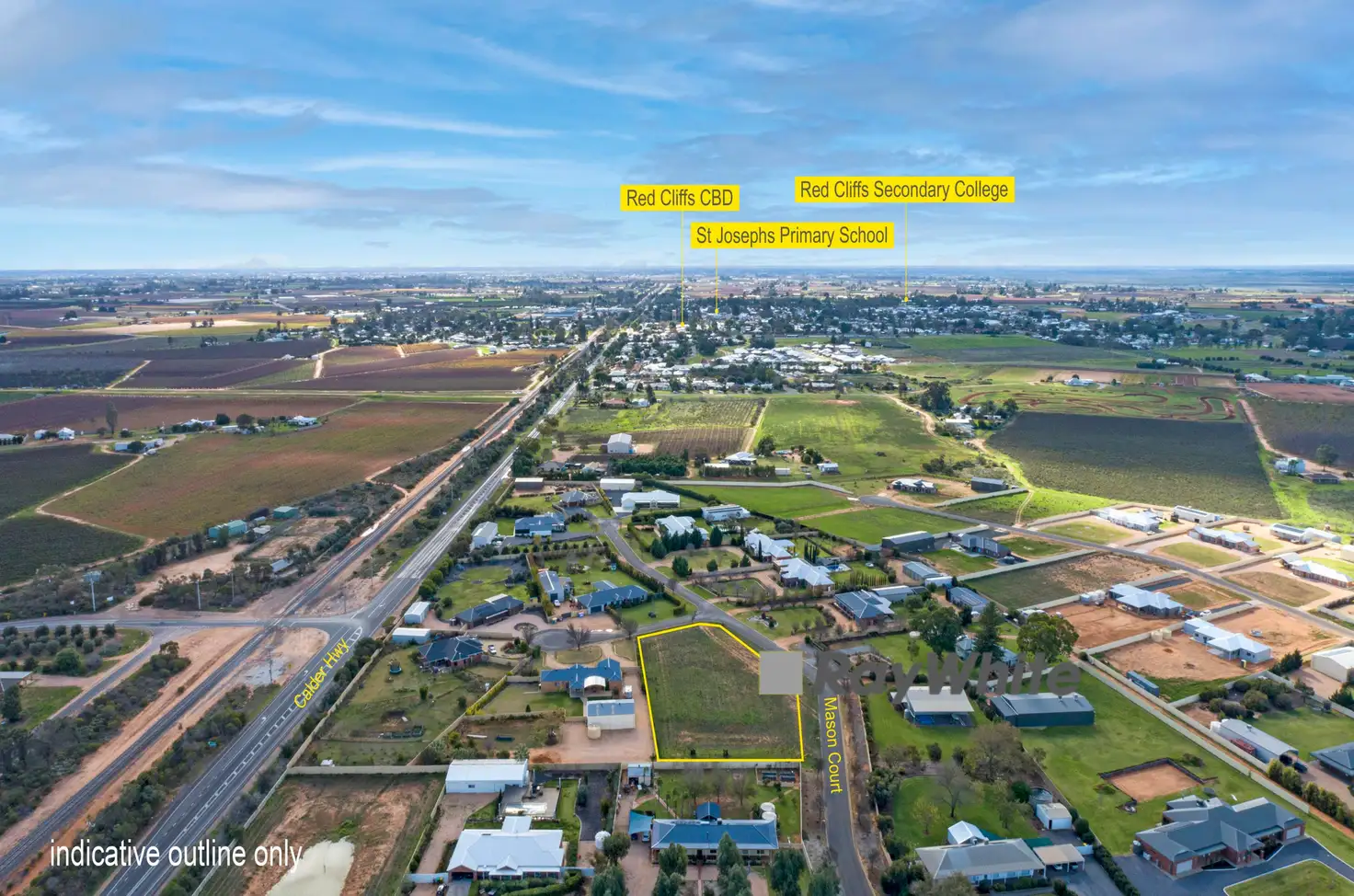 Main view of Homely land listing, 2 Mason Court, Red Cliffs VIC 3496