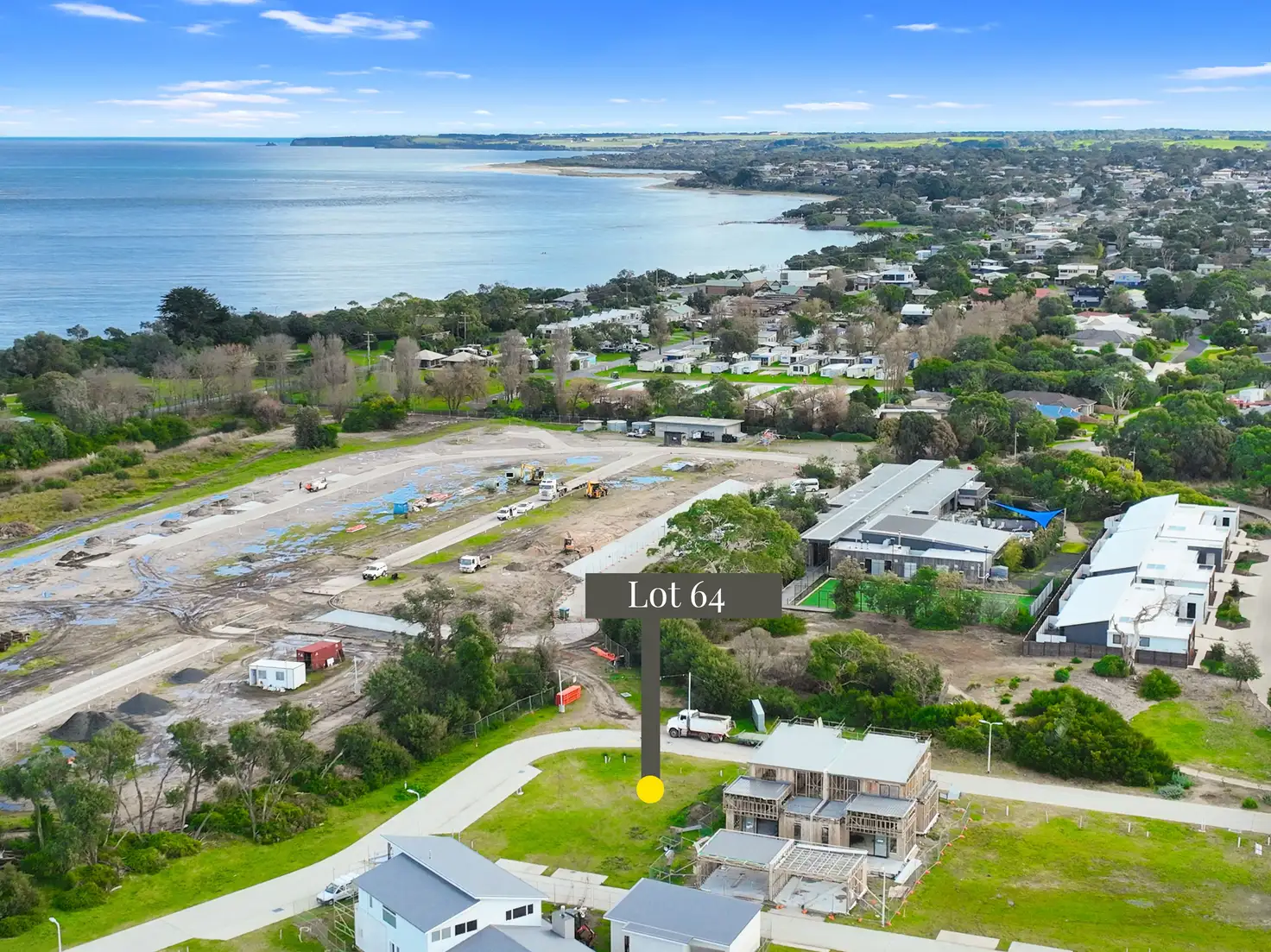 Main view of Homely land listing, Lot 64 Broadbeach, Inverloch VIC 3996
