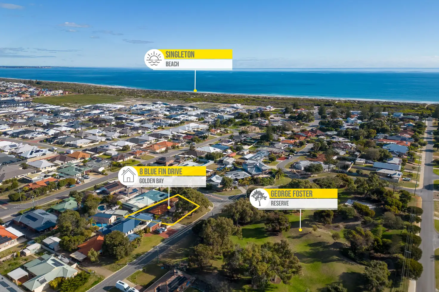 Main view of Homely house listing, 8 Blue Fin Drive, Golden Bay WA 6174