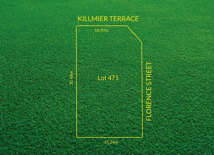 Main view of Homely land listing, LOT 475 Cnr Killmier Tce & Florence Street, Bordertown SA 5268