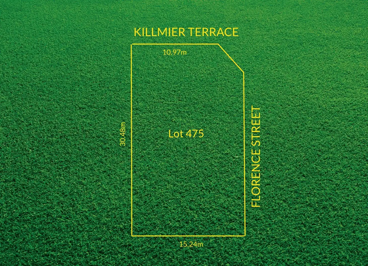 Main view of Homely land listing, LOT 475 Cnr Killmier Tce & Florence Street, Bordertown SA 5268