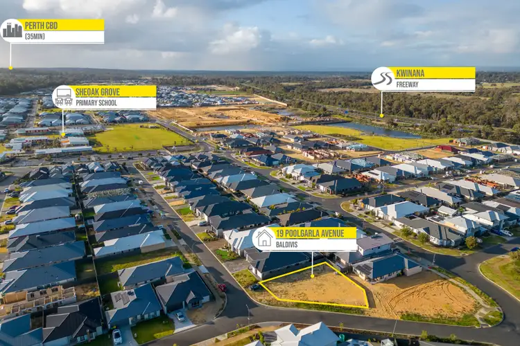 Second view of Homely land listing, 19 Poolgarla Avenue, Baldivis WA 6171
