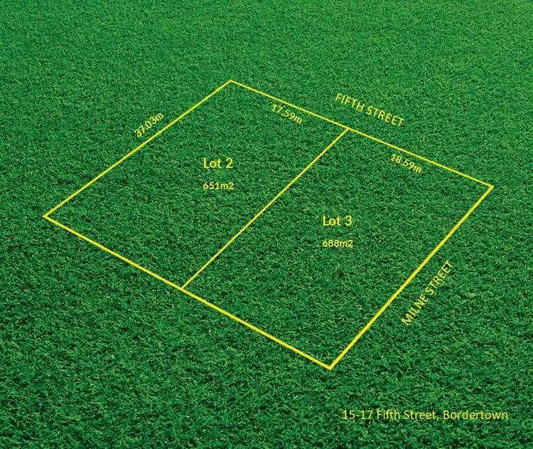 Main view of Homely land listing, 15-17 Fifth Street, Bordertown SA 5268