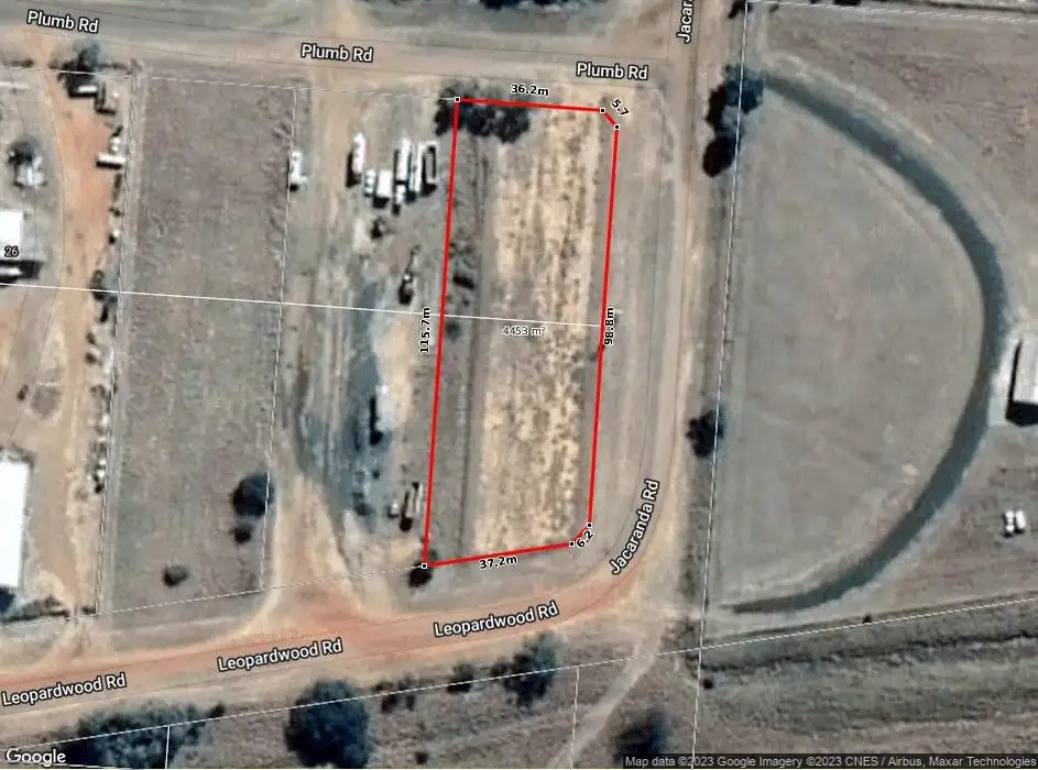 Main view of Homely land listing, 18 Jacaranda Road, Barcaldine QLD 4725