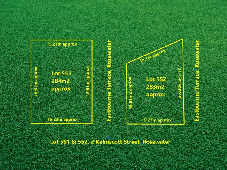 Third view of Homely land listing, Lot 551 2 Kelmscott Street, Rosewater SA 5013