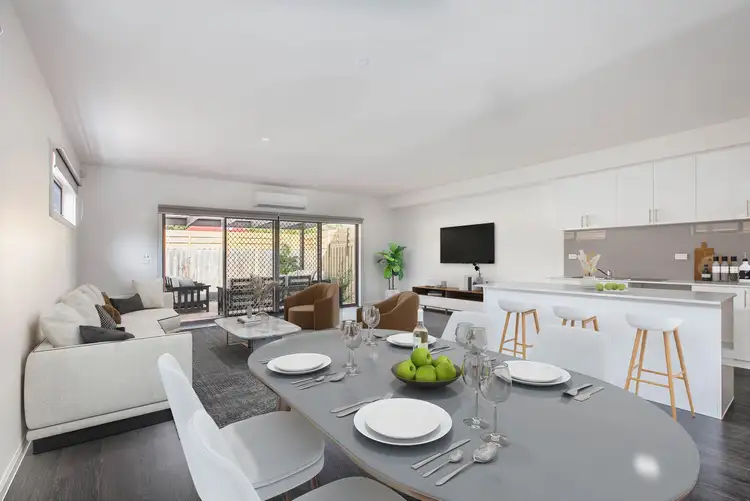 Second view of Homely townhouse listing, 57A Flag Street, Kingsbury VIC 3083