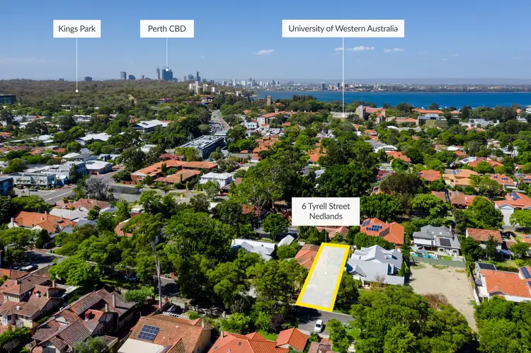 Third view of Homely land listing, LOT 2, No. 6 Tyrell Street, Nedlands WA 6009
