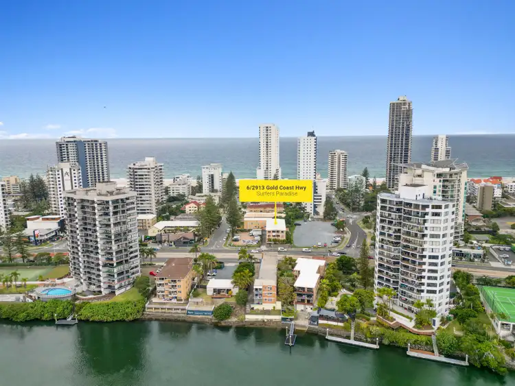 Main view of Homely unit listing, 6/2913 Gold Coast Highway, Surfers Paradise QLD 4217