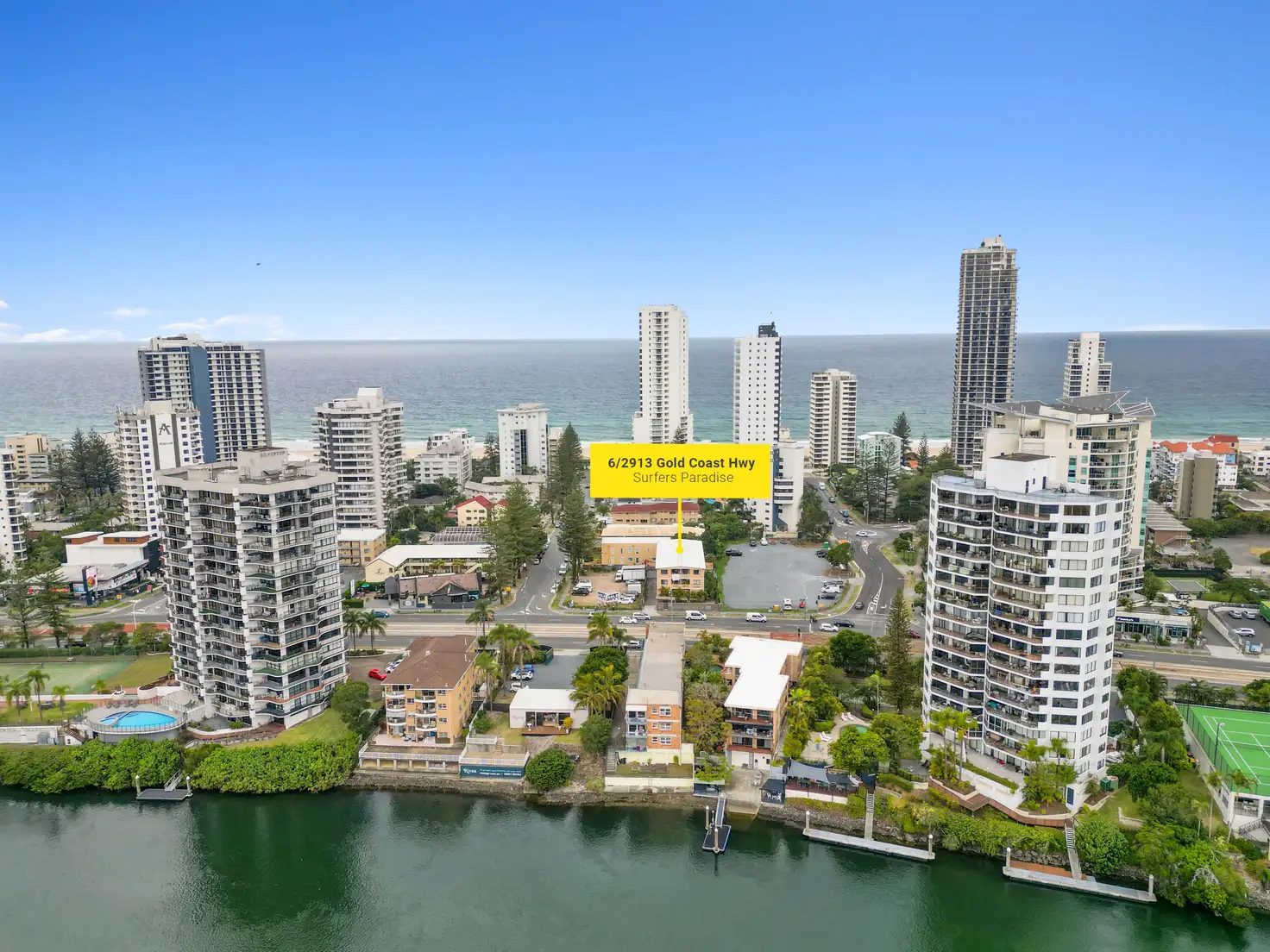 Main view of Homely unit listing, 6/2913 Gold Coast Highway, Surfers Paradise QLD 4217