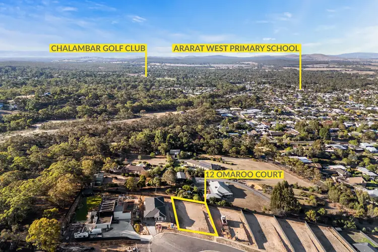 Second view of Homely land listing, 12 Omaroo Court, Ararat VIC 3377