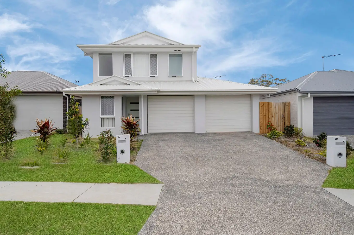 Main view of Homely semi-detached listing, 69 Dunaden Street, Logan Reserve QLD 4133