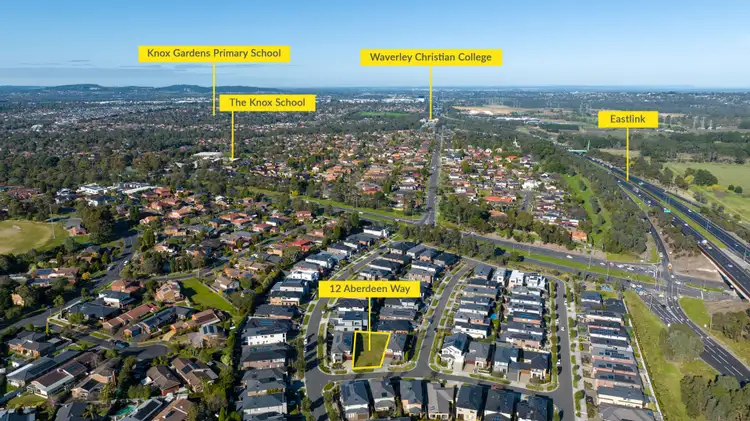Third view of Homely land listing, 12 Aberdeen Way, Wantirna VIC 3152
