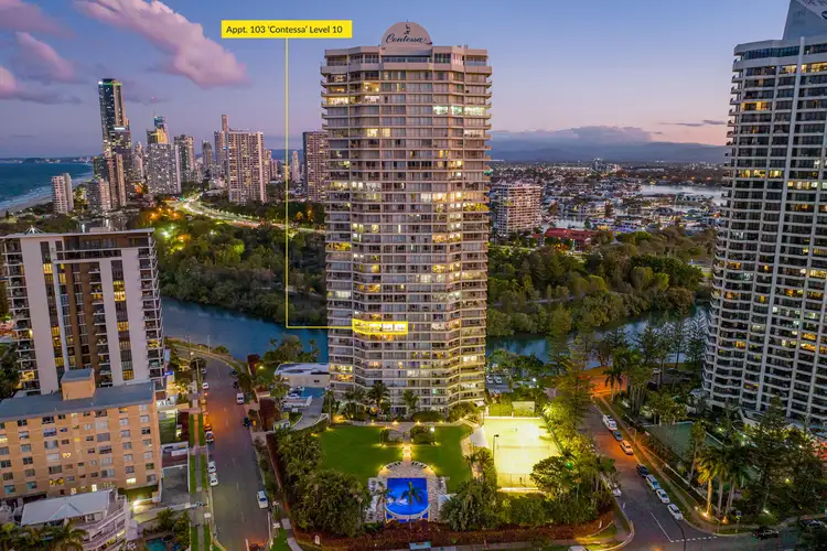 Main view of Homely apartment listing, 103/1 Serisier Avenue, Main Beach QLD 4217