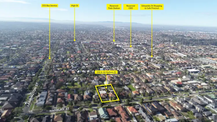Fifth view of Homely house listing, 24A - 26 Harbury Street, Reservoir VIC 3073
