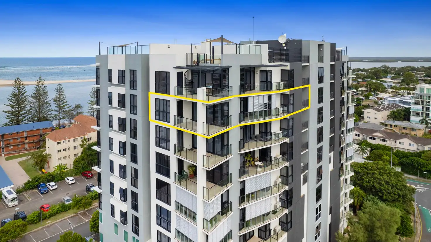 Main view of Homely unit listing, Unit 1001/75 Landsborough Parade, Golden Beach QLD 4551