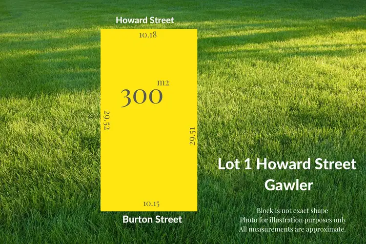 Main view of Homely land listing, Lot 1 Howard Street, Gawler SA 5118