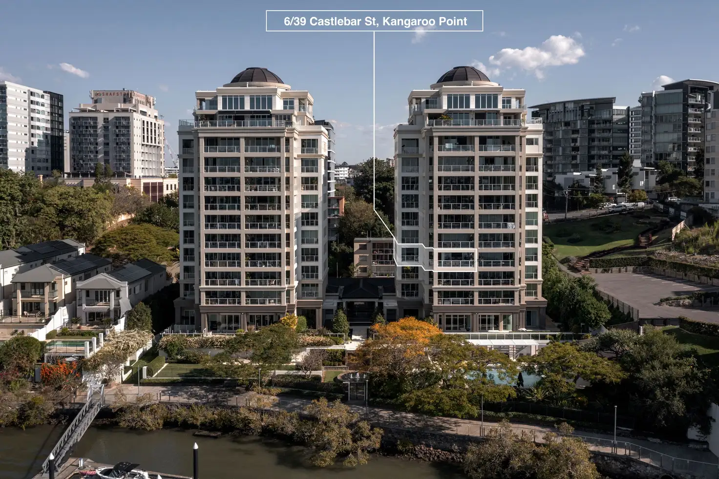 Main view of Homely apartment listing, 6N/39 Castlebar Street, Kangaroo Point QLD 4169