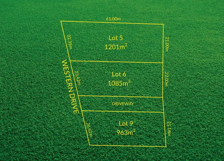 LOT 5, 6 & 9 Western Drive, Bordertown SA 5268