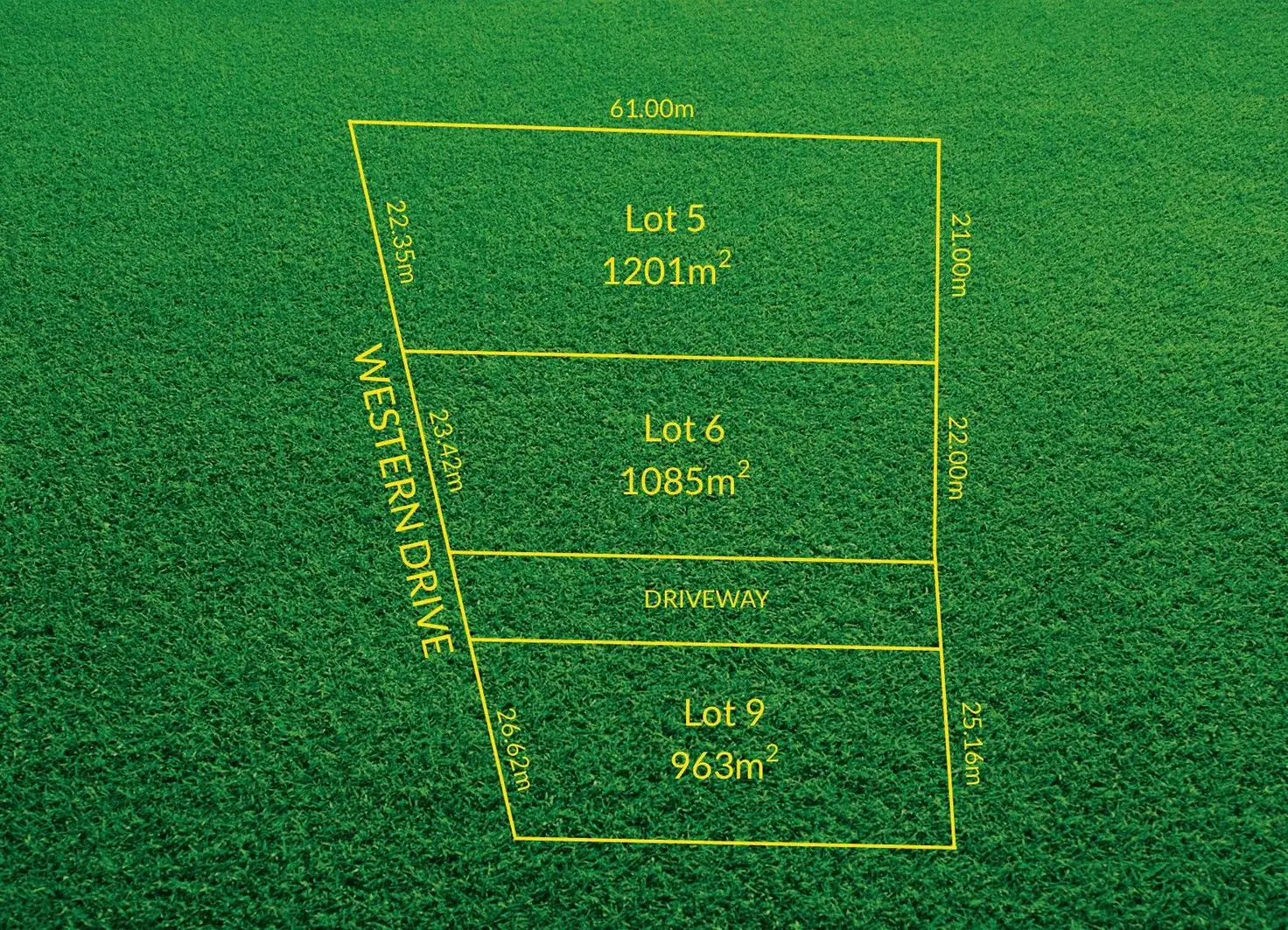 Main view of Homely land listing, LOT 5, 6 & 9 Western Drive, Bordertown SA 5268