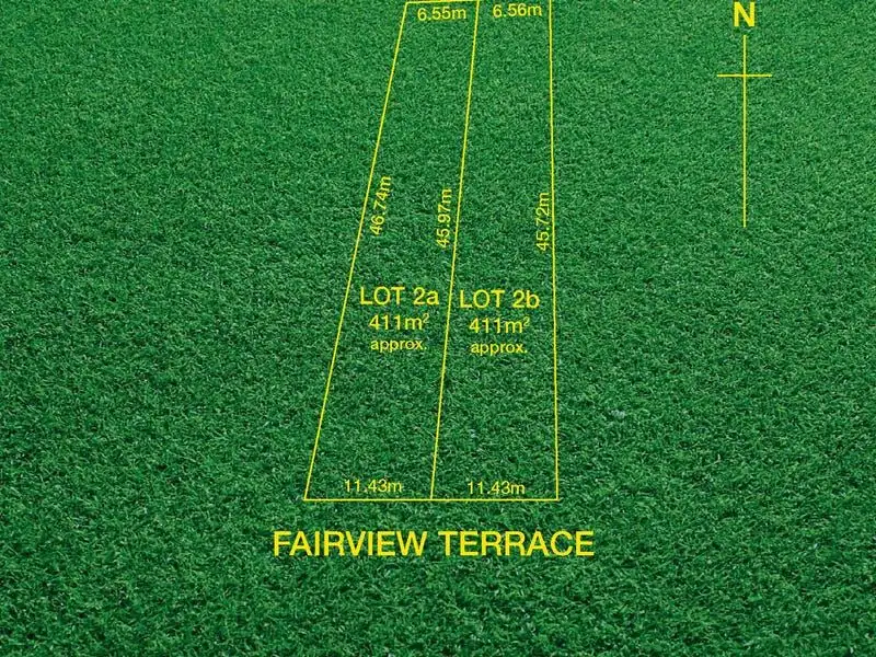 Main view of Homely land listing, 2B Fairview Terrace, Clearview SA 5085