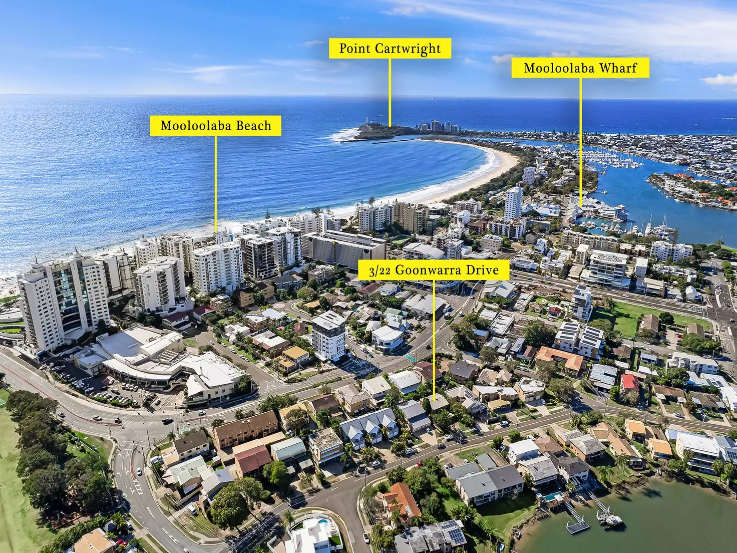 Main view of Homely unit listing, 3/22 Goonawarra Drive, Mooloolaba QLD 4557