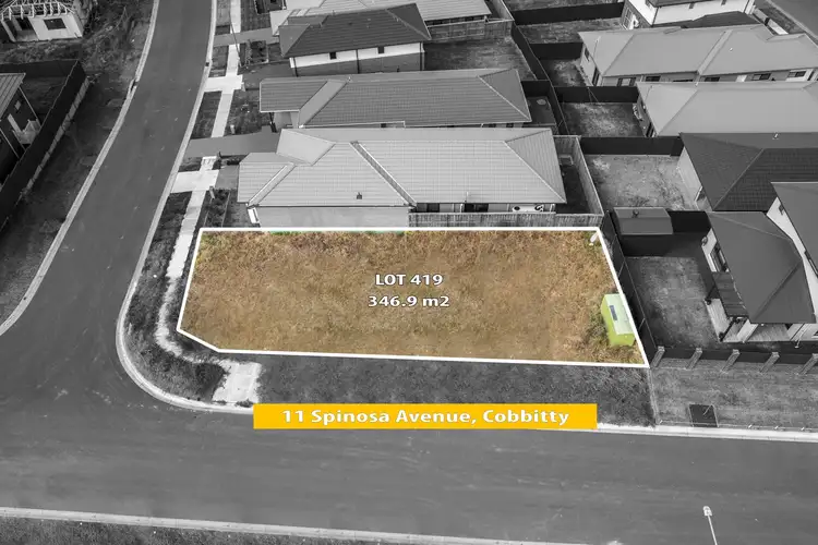 Second view of Homely land listing, 11 Spinosa Avenue, Cobbitty NSW 2570
