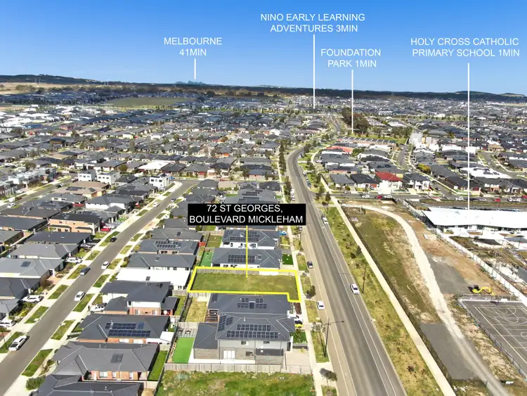 Third view of Homely land listing, 72 St Georges Boulevard, Mickleham VIC 3064