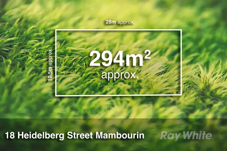 Main view of Homely land listing, 18 Heidelberg Street, Mambourin VIC 3024